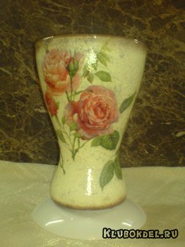 Декупаж бутылок - автор manashka