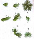 "Ёлочка и снежинка"  - оригами