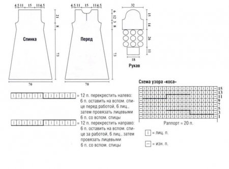 Серое платье
