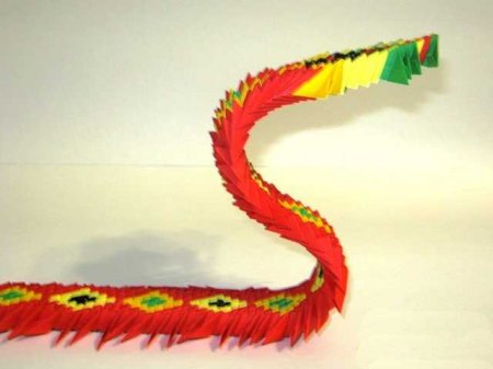 Модульное оригами: "Дракон"