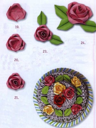 Модульное оригами: "Волшебный торт"