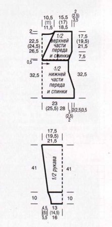 Узорчатый пуловер с V-образным вырезом