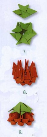 "Кактус  с оранжевыми цветами"