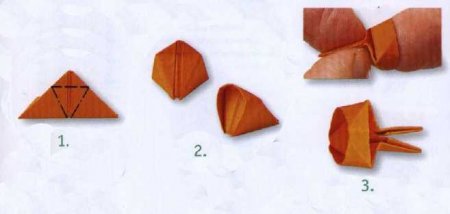 "Кактус  с оранжевыми цветами"