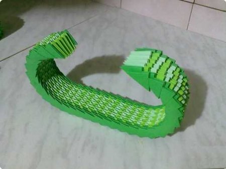 Модульное оригами: "Танк"