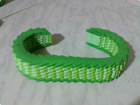 Модульное оригами: "Танк"