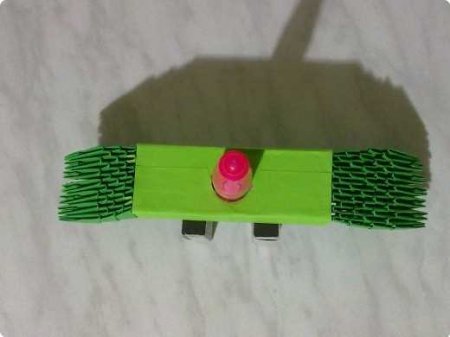 Модульное оригами: "Танк"