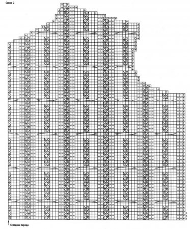 Белый пуловер вязаный крючком