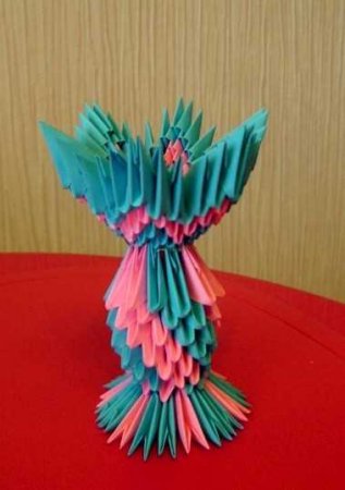 Модульное оригами: "Пасхальное яйцо"