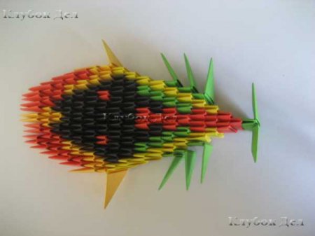 Модульное оригами: "Дракон"