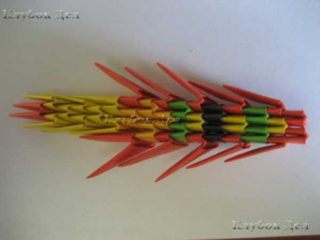 Модульное оригами: "Дракон"