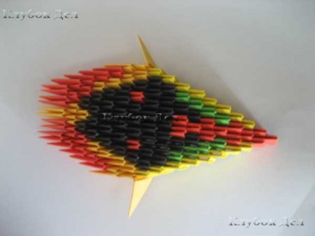 Модульное оригами: "Дракон"