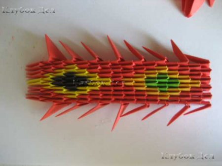 Модульное оригами: "Дракон"