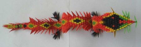 Модульное оригами: "Дракон"