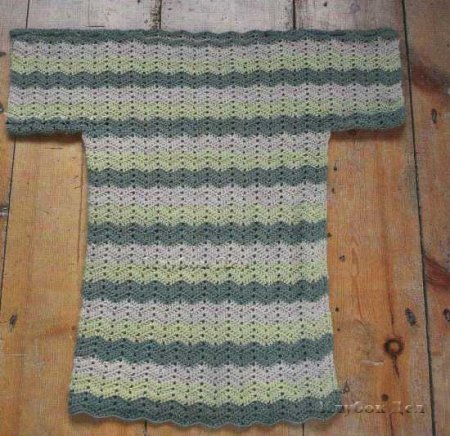 Туника с зигзагами