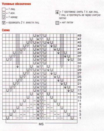 Длинный жилет с цветком 