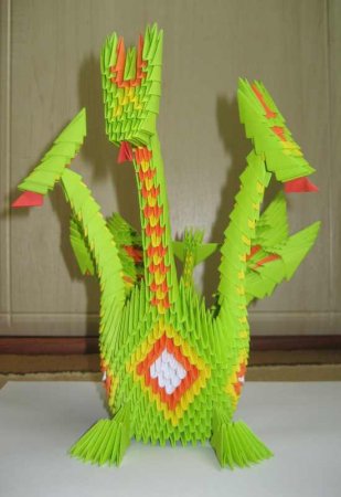 Оригами: "Дракон"