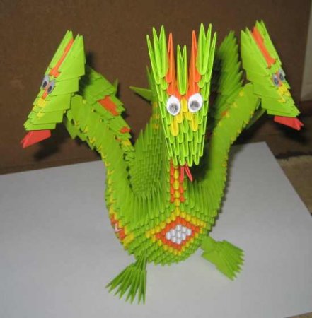 Оригами: "Дракон"