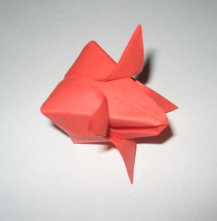 Оригами: "Тюльпан"