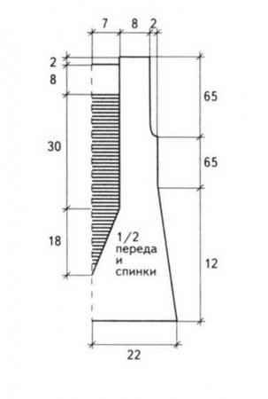 Топ с открытой спиной