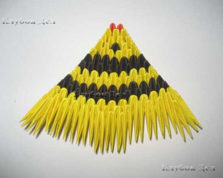 Модульное оригами: рыбка "Скалярия"