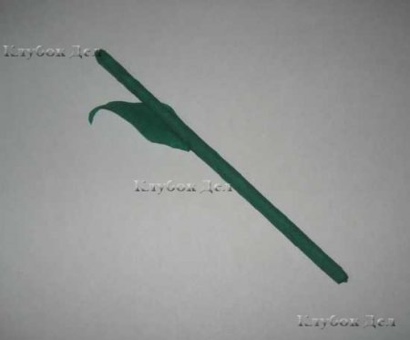 Модульное оригами: "Васильки"