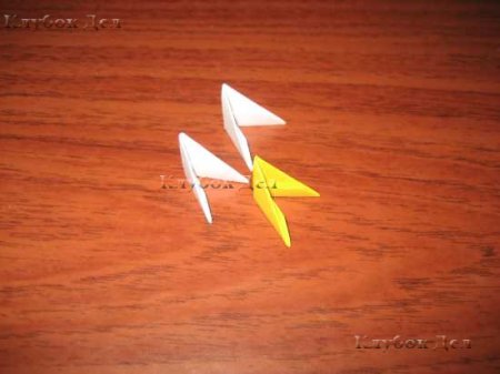 Модульное оригами: "Ваза для цветов"