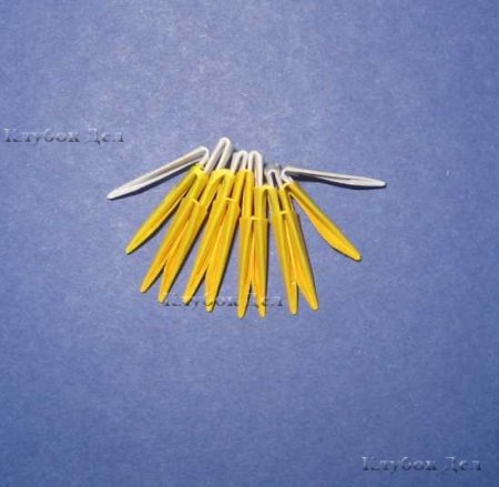 Модульное оригами: "Ваза для цветов"