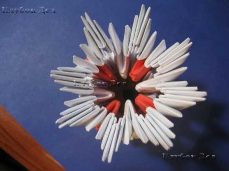 Модульное оригами: "Ваза для цветов"