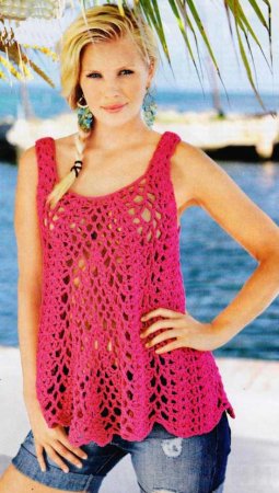 Кружевной топ