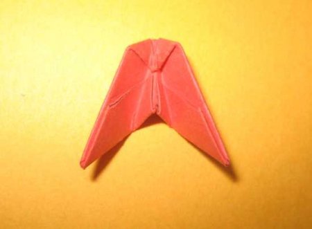 Модульное оригами: "Птичка"