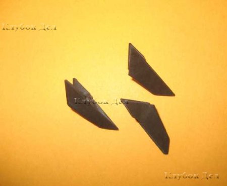 Модульное оригами: "Птичка"