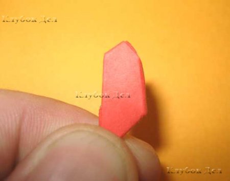 Модульное оригами: "Птичка"