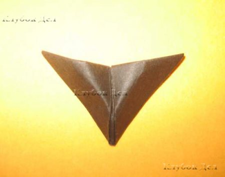 Модульное оригами: "Птичка"