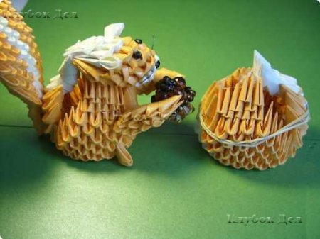 Модульное оригами "Белки"