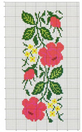 Салфетка "Маки"