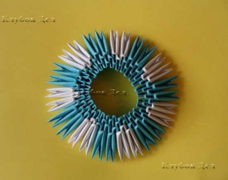 Модульное оригами "Конфетница"