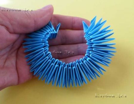 Модульное оригами "Конфетница"