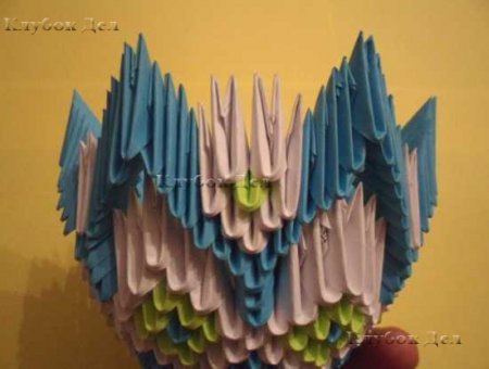 Модульное оригами "Конфетница"