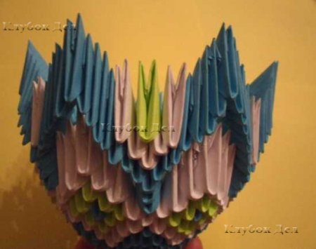 Модульное оригами "Конфетница"