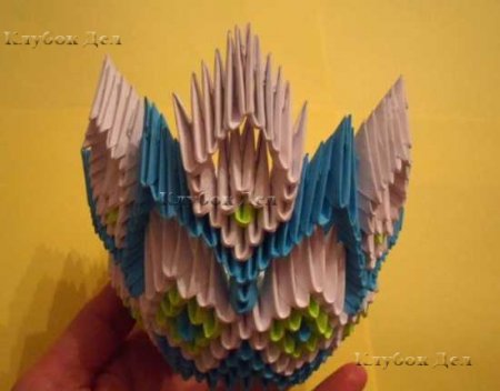 Модульное оригами "Конфетница"