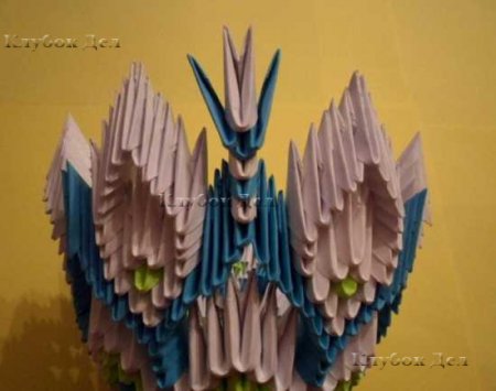 Модульное оригами "Конфетница"