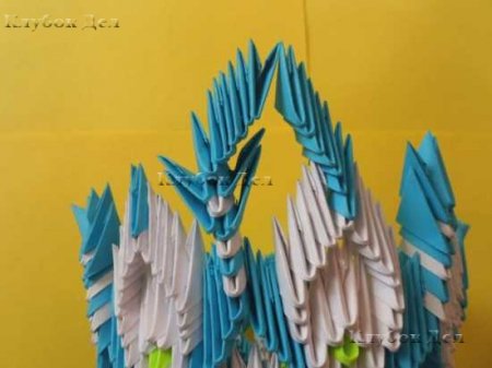 Модульное оригами "Конфетница"