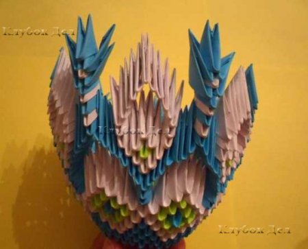 Модульное оригами "Конфетница"