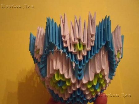 Модульное оригами "Конфетница"