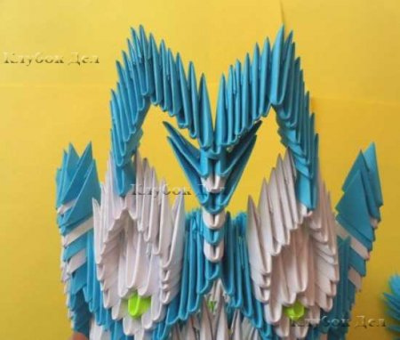 Модульное оригами "Конфетница"