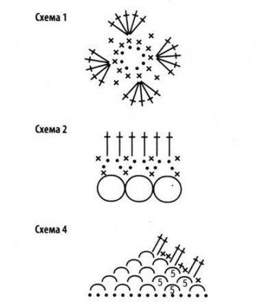 Серо-сиреневое колье