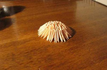 Модульное оригами: "Гриб подосиновик"