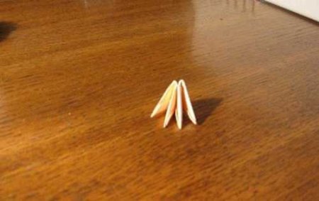 Модульное оригами: "Гриб подосиновик"