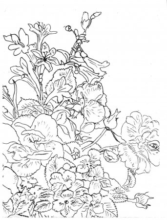 Картина "Роскошный букет"